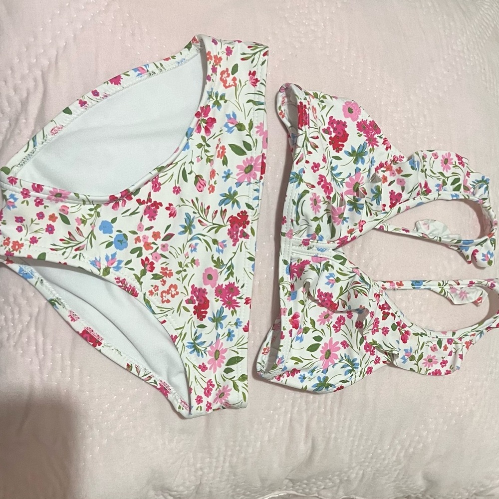 GB Girls Floral Swimsuit